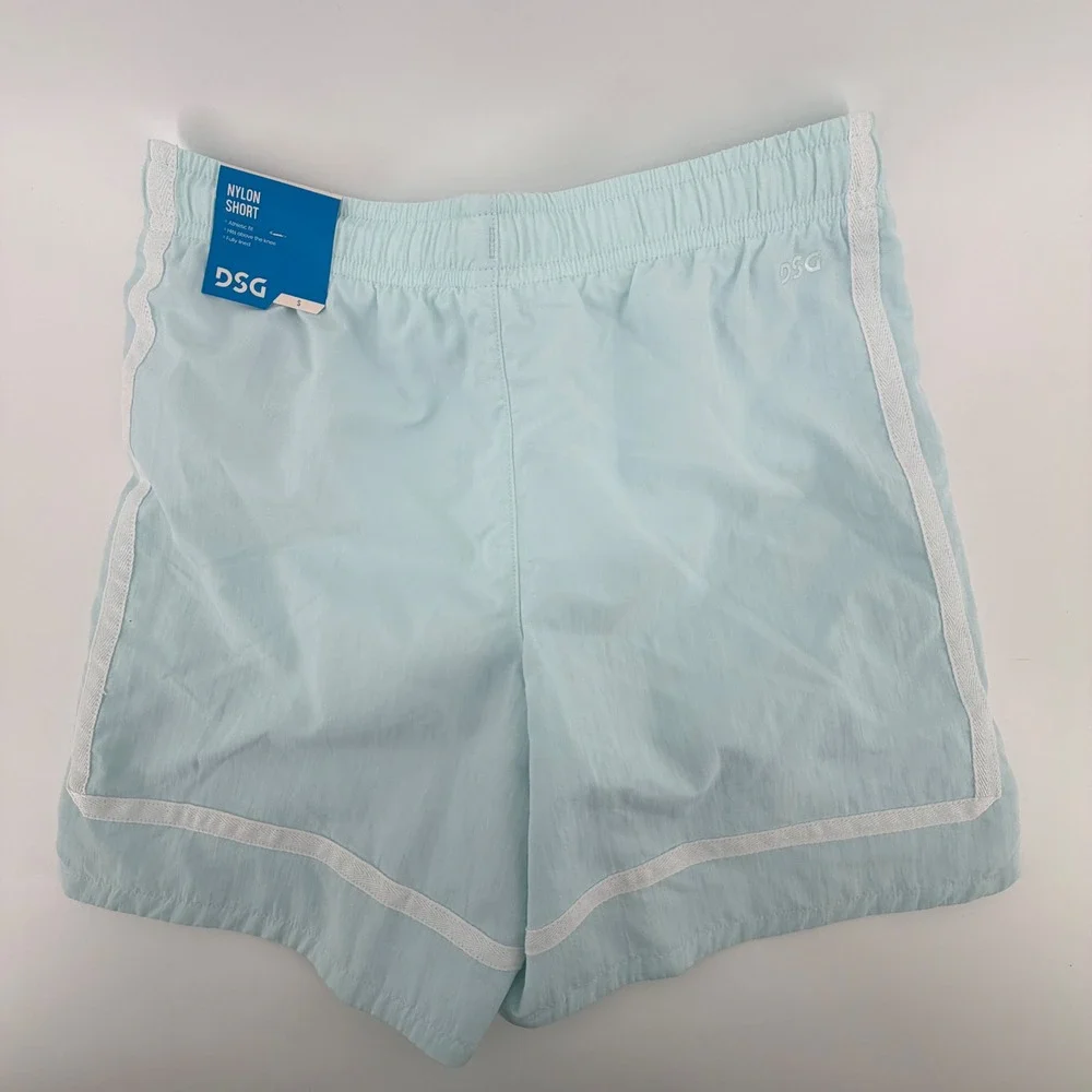 DSG Nylon Athletic Shorts Light Blue Youth Size‎ S NEW